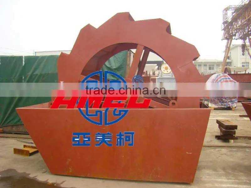 High efficient durable artificial sand washer/silica sand washing machine