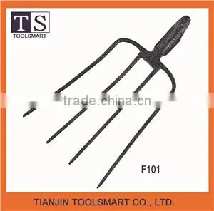 garden steel hay fork carbon fork wooden fork