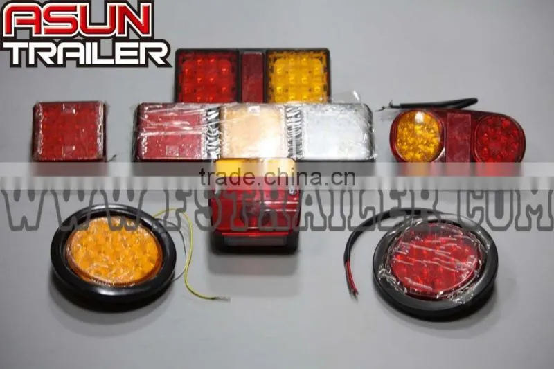 Various types and shapes of LED light