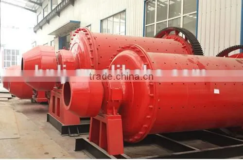 Side driving cement clinker ball mill