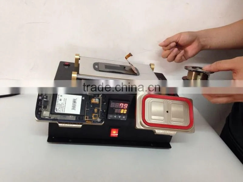 For Samsung LCD Refurbish. 3 in 1 Multifunction Bezel Middle Frame Separate Machine +Preheater + Vacuum LCD Separator