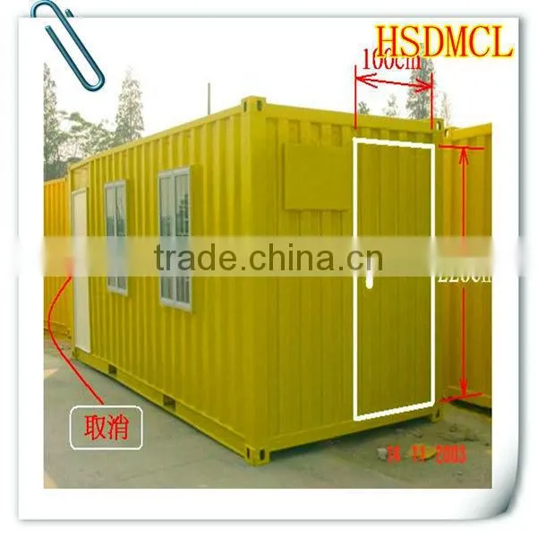 two bedrooms 20ft prefab shipping container homes
