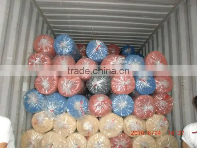 100% HDPE factory colorfulr high quality sun shade net with UV protection