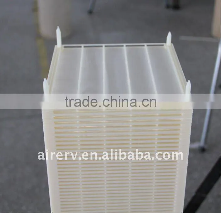 Crossflow heat recovery ceil ventilator