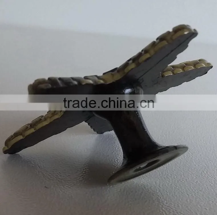 fancy metal alloy Dresser knobs,small zinc alloy knob