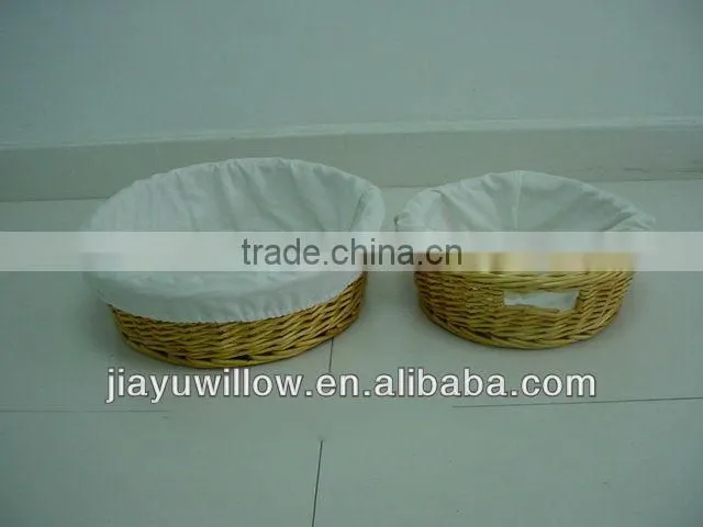 jiayu High-quality decorative fabric bread basket with handmade for storage
