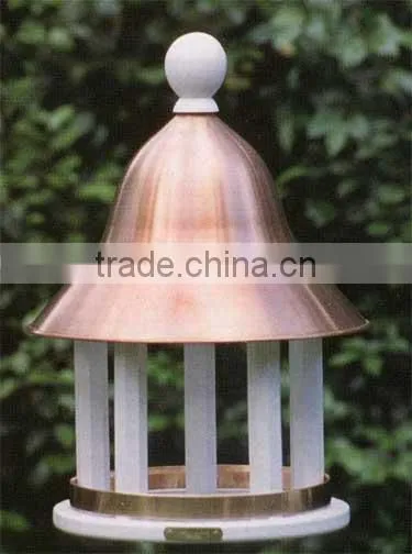 Hot Selling and Antique Looking Bird Feeder, Available in different colors, can be customized as required, Bell shaped Top,