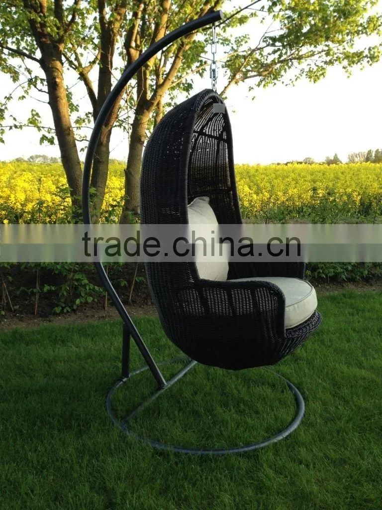Trade Assurance Stylish comfortable outdoor swing egg shaped chairs