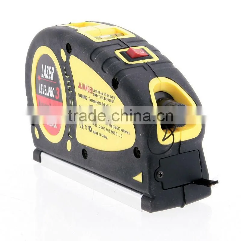 Laser Spirit Level with Measure Tape 18 / 5.5m Foot