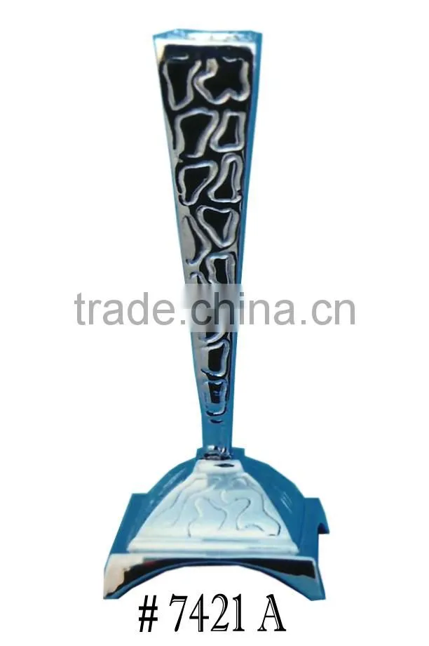 Home Trends Aluminum Metal Candle Holder