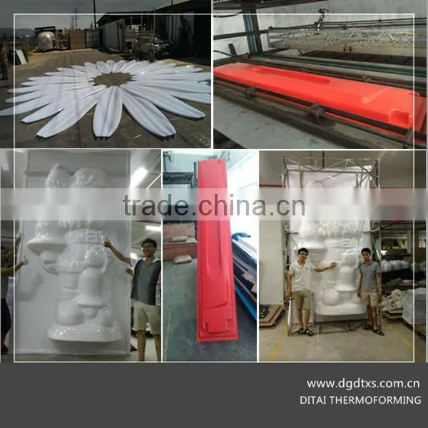 DITAI vacuum thermoformed factory plastic farm tray