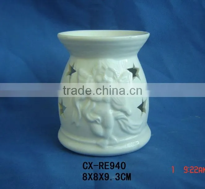 ceramic oil warmers for tea light candles-Ceramic oil warmer,incense burner with tealight