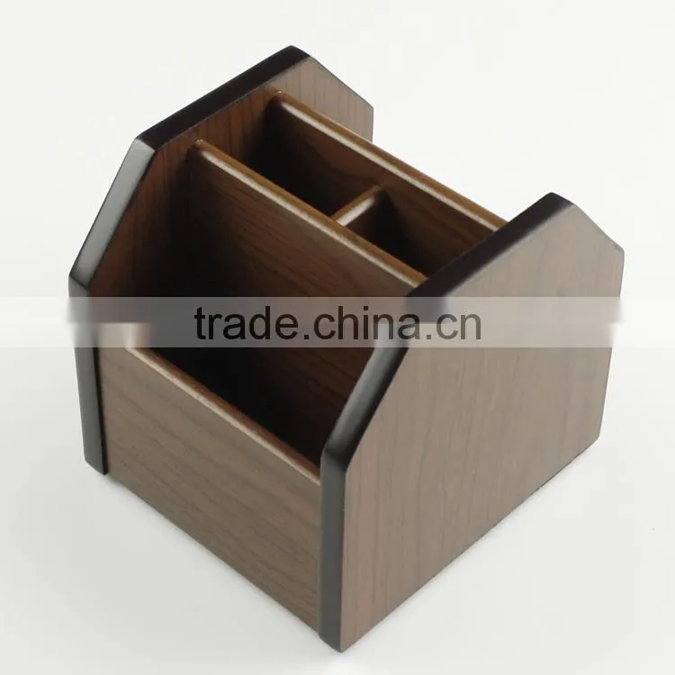 customized penholder , wood pen container