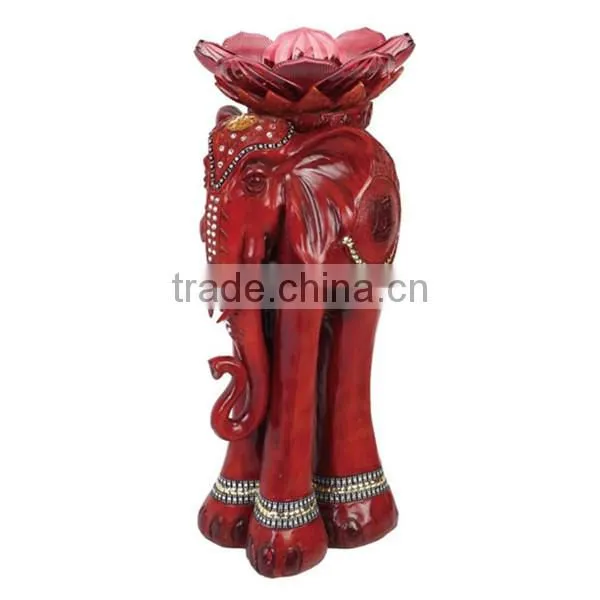 Resin elephants ashtray stand cigar ashtray
