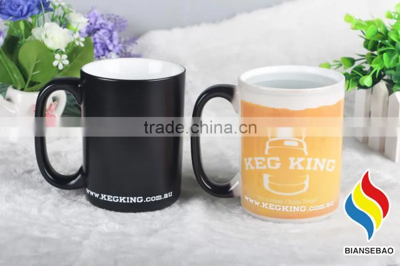 SEDEX 4P Factory Wholesale Hot Color Changing Magic Mug Customized