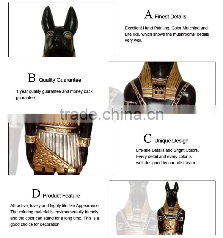 outdoor sculptures antique life size fiberglass egyptian statues for sale