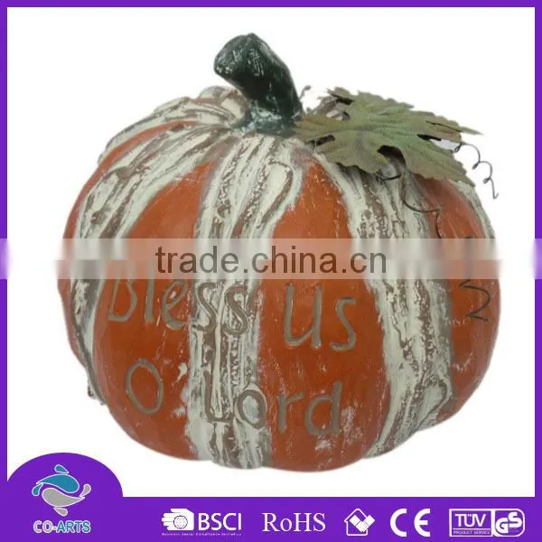 Pumpkin custom size golden yellow halloween gift