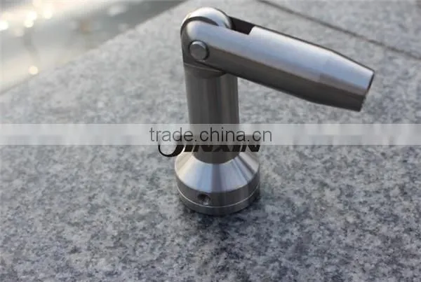 Glass and Stainless Steel Porch Door Canopy Awning / Balcony Shelter