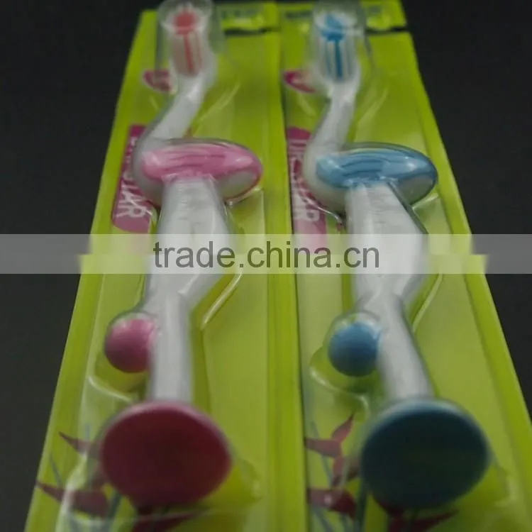 High quality Child new design best selling style small head soft nylon bristles toothbrush