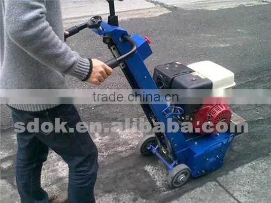 OKX-200 asphalt floor scarifying and milling machine price,gasoline asphalt scarifying and milling machine