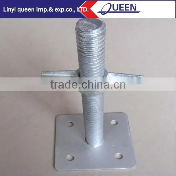 Adjustable Steel Prop Scaffolding Base Jack Linyi Scaffolding Adjustable Screw Base Jack