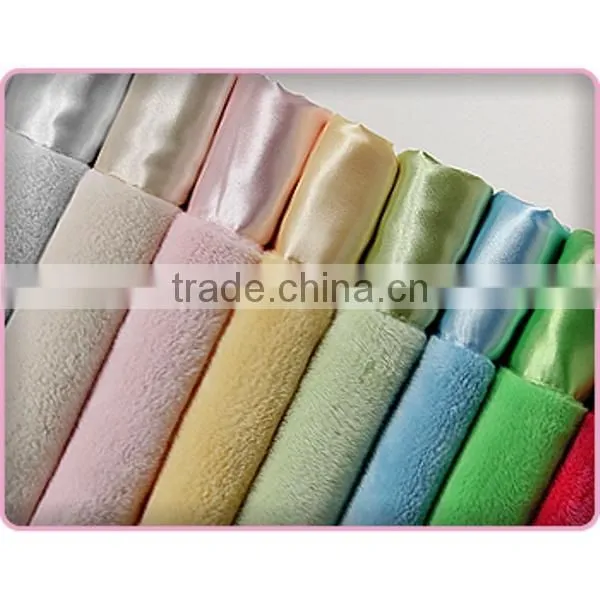 China Personalized Cheap Soft Touch Plush Warm Heated Baby Blanket