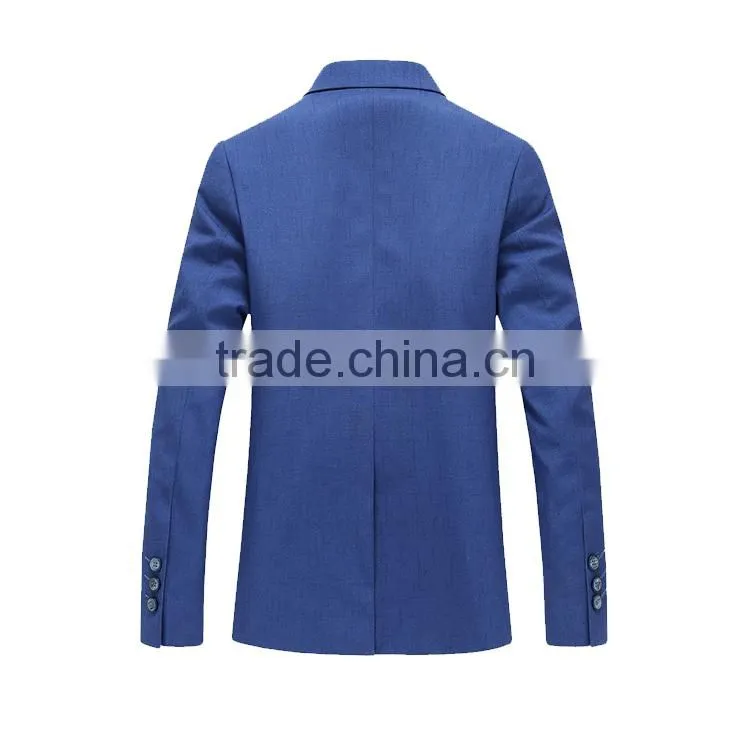 High Quality 1 Button Fashion Business Suit Jacket Blazer For Men