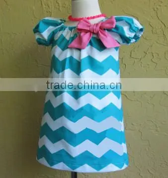 kids modeling clothes Stripes and short-sleeve roll-cuff dress-Children's Casual Daily Wear Boutique Summer Stripe Girls Dresses