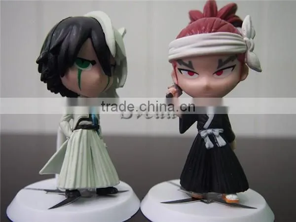 (HOT)Japanese Anime Bleach action figure PVC dolls 7cm Set of 6pcs action figure toys wholesale price