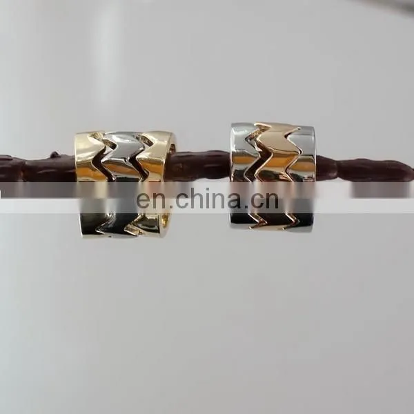 Personalized Assembly Serration Stack Ring