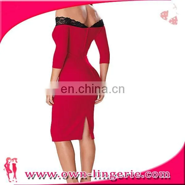 Ladies Formal One-piece Mature Women Sexy Night Women Sexy Summer mature Bodycon Dress