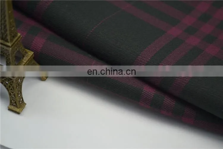YGYG26-2002 T/R blue check fabric