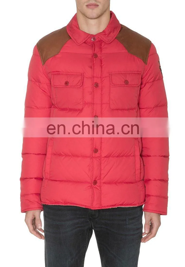 men lifeful artificial light down jacket