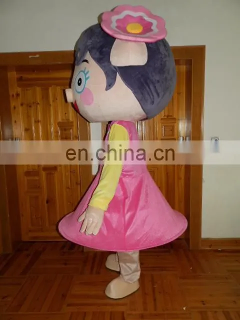 promotional Lovely custom pig mascot costume for adult wearing