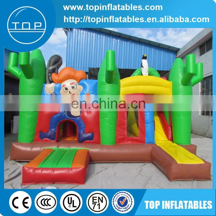 Popular castle inflatable combo for sale