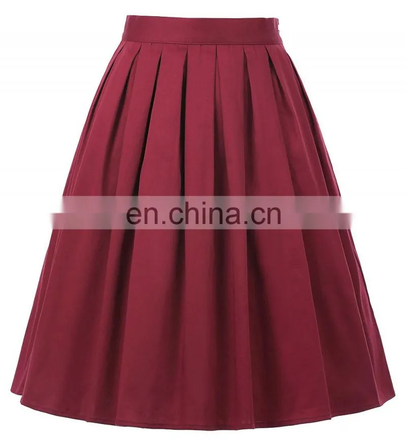 Grace Karin Occident Women's Vintage Retro Short Cotton 50s Skirt 21 Patterns CL6294-20