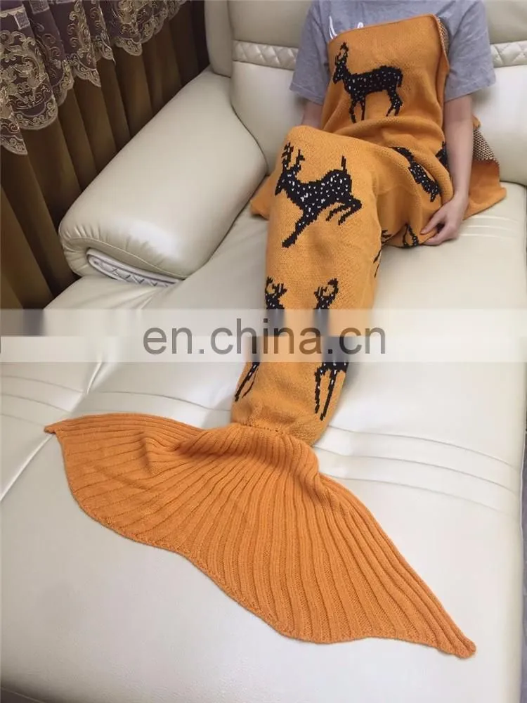 Blanket Mermaid, Best Christmas gift Mermaid Blanket Tail Blanket in stock for girlfriend