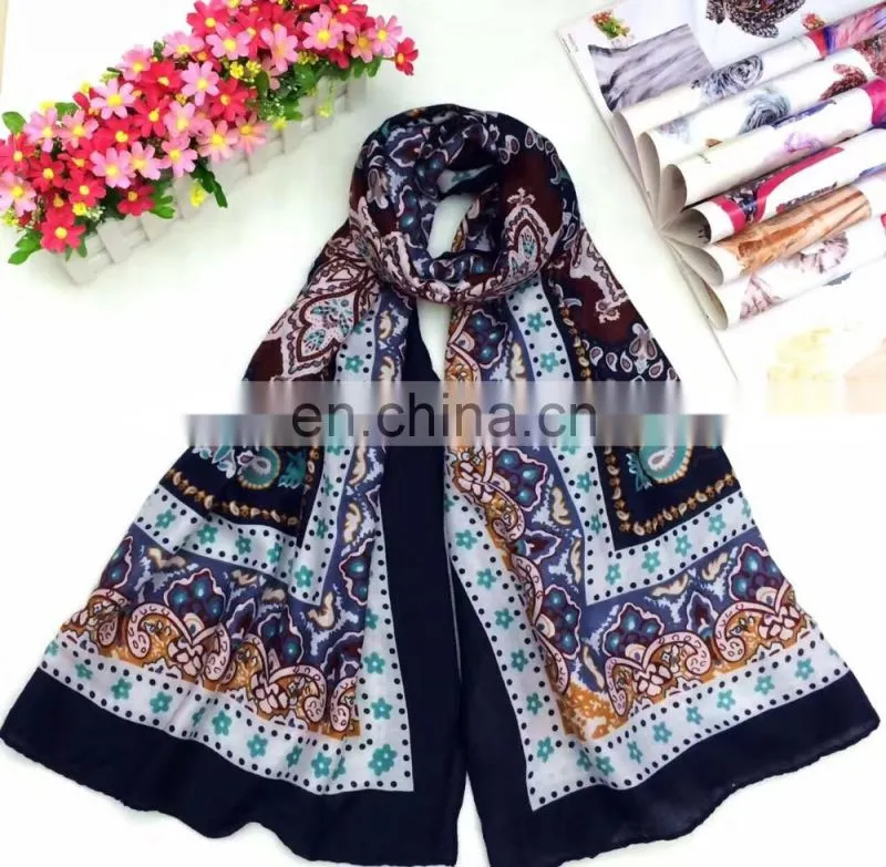 new arab printing exquisite import viscose soft scarf