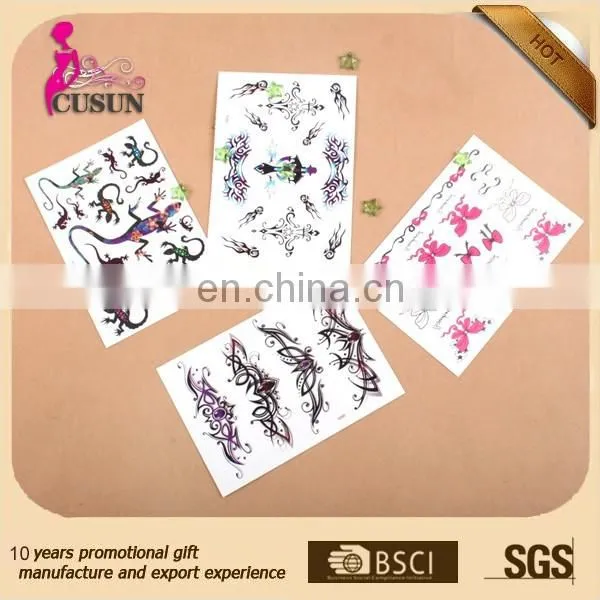 hot sale waterproof temporary tattoo for adults