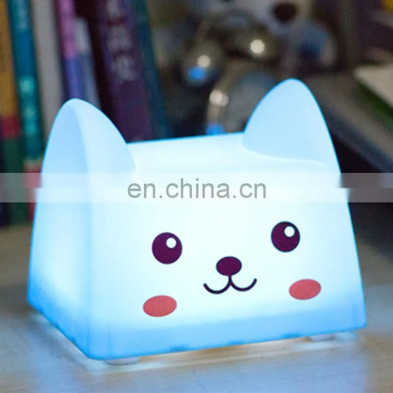 Cute Animal Cartoon Design USB Rechargeable Patted Lights