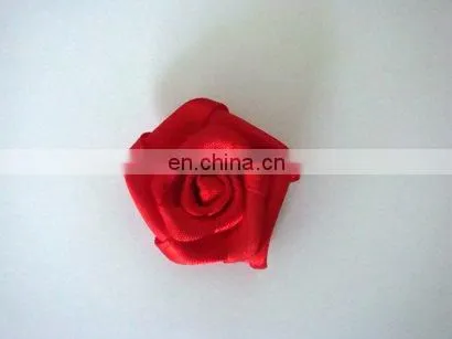 Red Satin Ribbon Bow with Wire Twist Tie