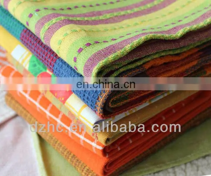 embroidery tea cloth/kitchen towel in kitchen