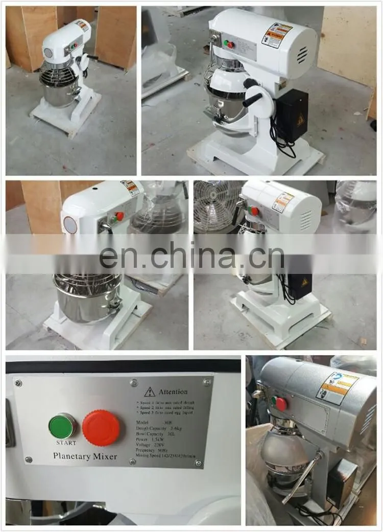 B20 bakery equipment planetary cake mixer price