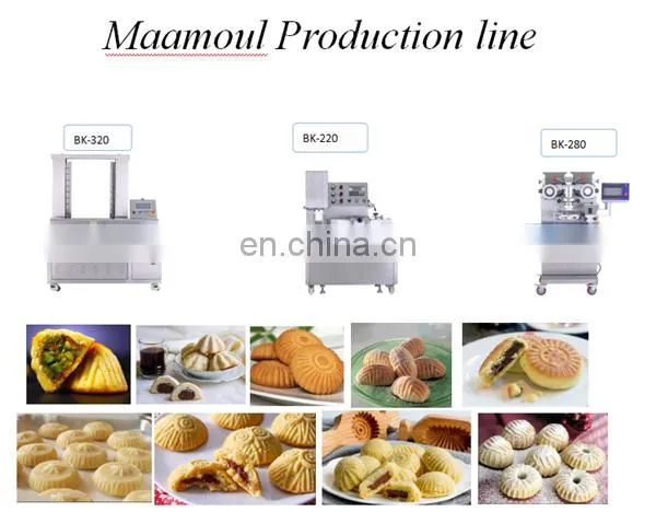 Wholesale for mooncake machine Middle eastern maamoul forming machine