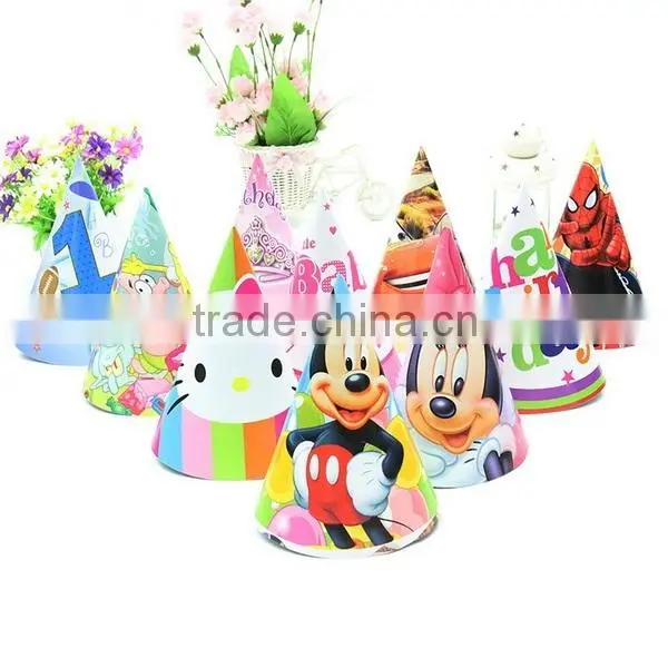 Polka Dot Party Hats (Pink) SB006