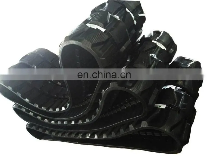kubota mini excavator spare parts rubber chain RX502, RX501