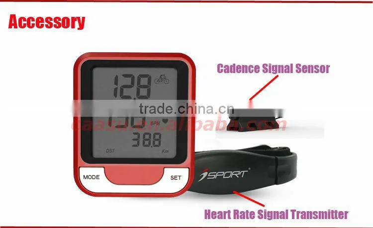 LCD Bicycle Computer Odometer Speedometer