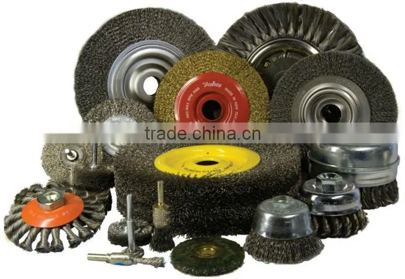 high quality road sweeper brush stainless steel wire