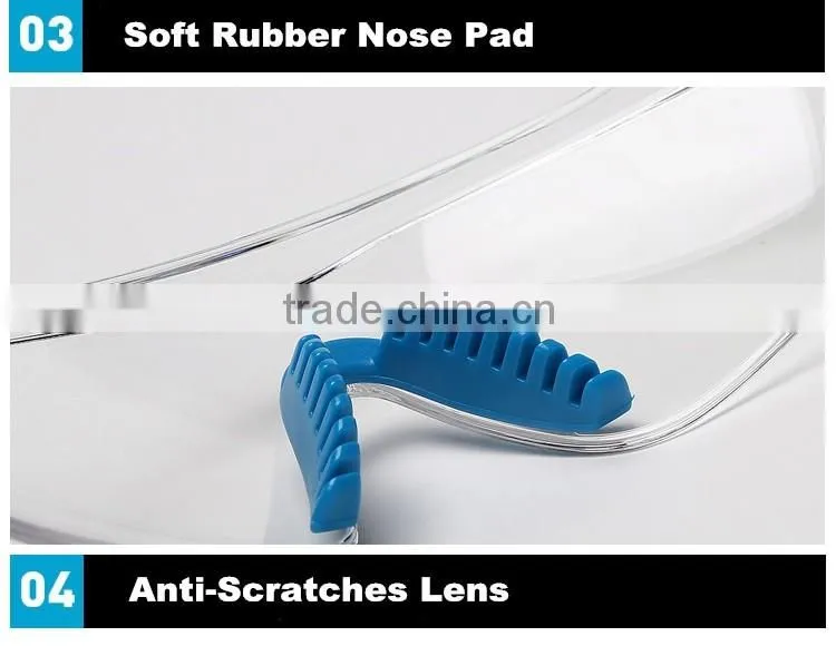 Clear reinforce perscription men womens workplace safety goggle unbreakable pc lens bulletproof shooting glasses