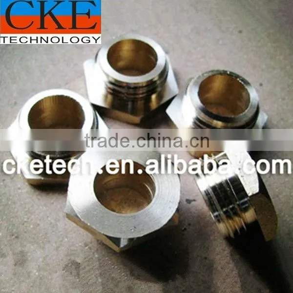Precision Machied Metal Hex Sleeve Bushing